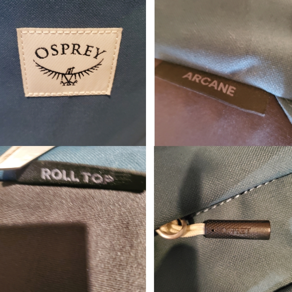 Osprey Arcane Roll Top Backpack NWOT - Picture 7 of 7